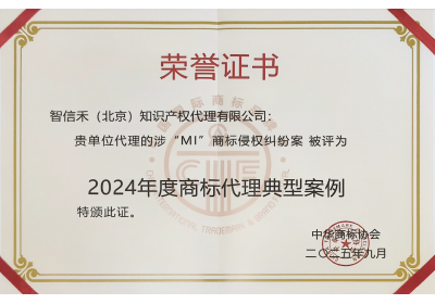 2024-2025 Representative Trademark Agenc